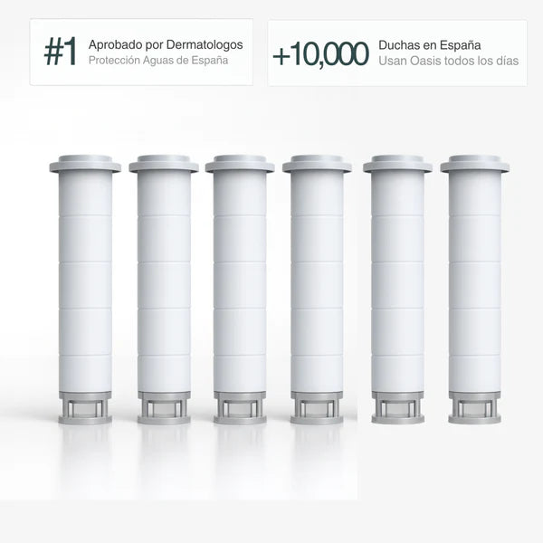 Pack de 6 Filtros de Repuesto