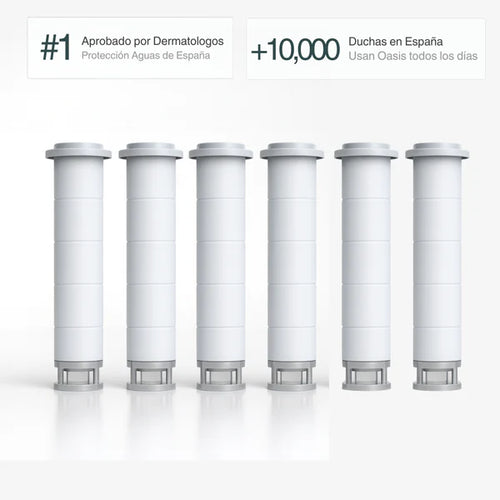 Pack de 6 Filtros de Repuesto